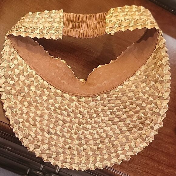Beachgold Woven Visor One Size - Picture 4 of 5